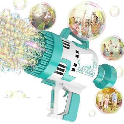 Rocket Bubble Gun – 48 Holes | ماكينة فقاعات ممتعة