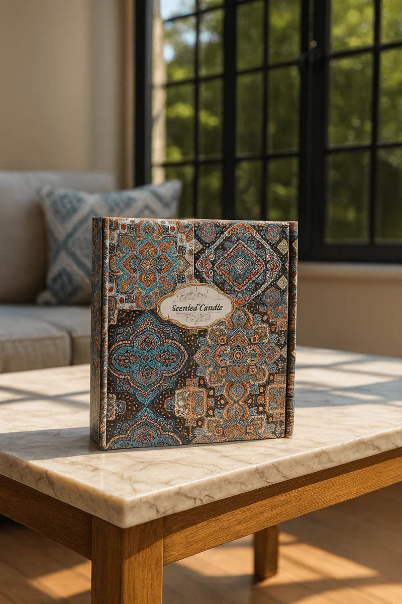 Floral Tin Candles – Luxury Aroma | شموع عطرية فاخرة