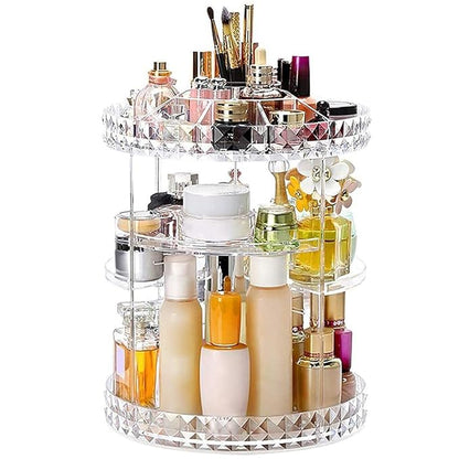 Makeup Organizer – Rotating Box | منظم مكياج دوار