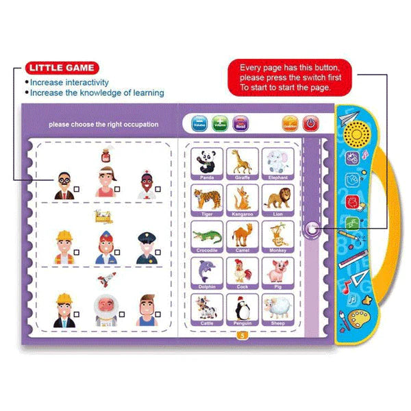 Study Learning Book – Kids Smart Play | كتاب تعليمي للأطفال