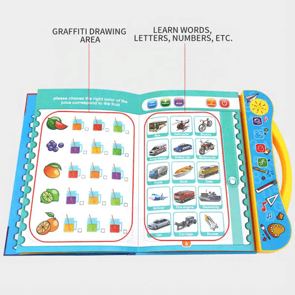 Study Learning Book – Kids Smart Play | كتاب تعليمي للأطفال