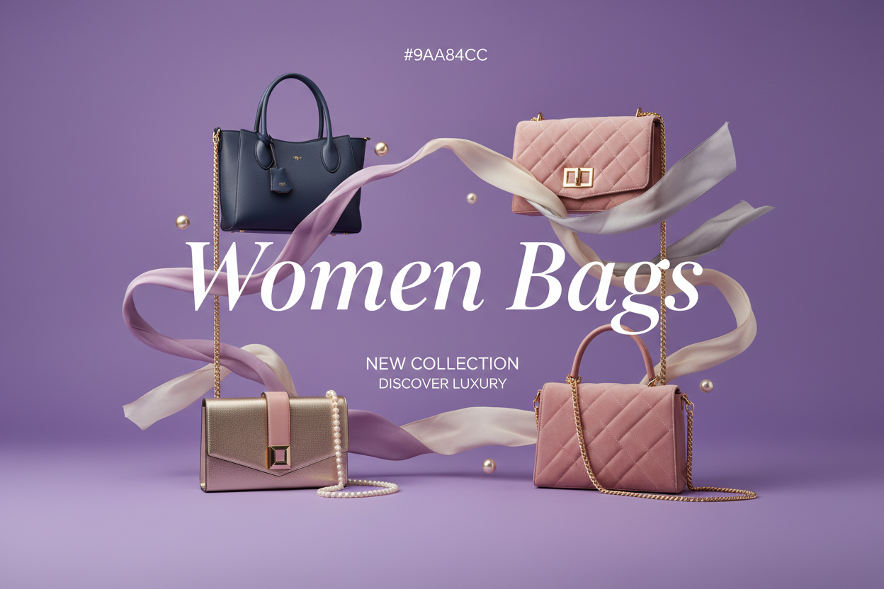 Women Bags Banner